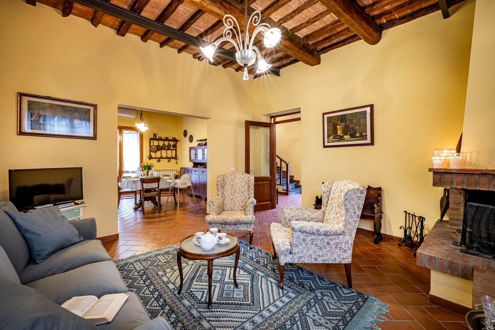 Casale Il Fontanellino - Country House Near Florence San Miniato Exteriör bild