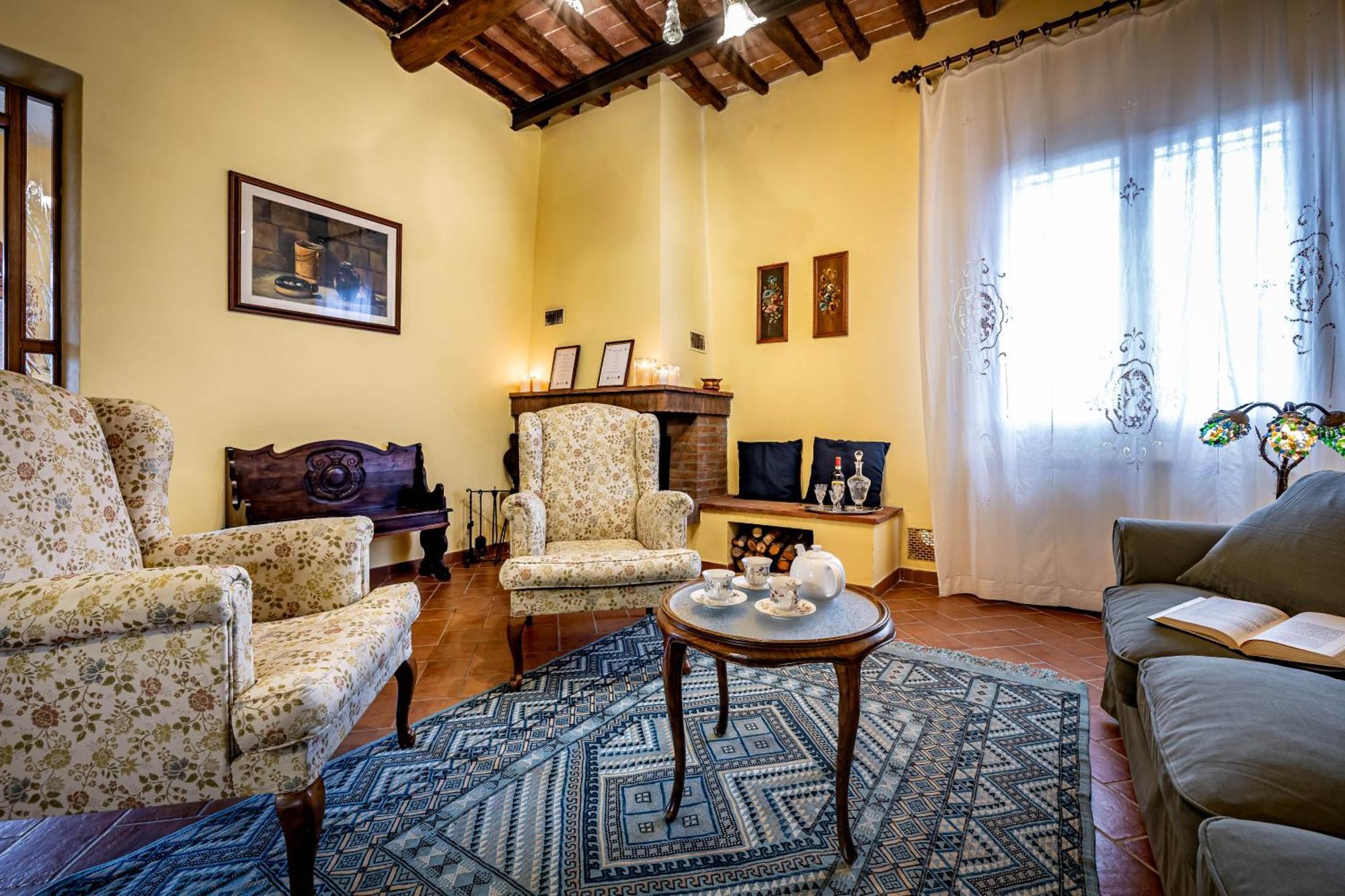 Casale Il Fontanellino - Country House Near Florence San Miniato Exteriör bild